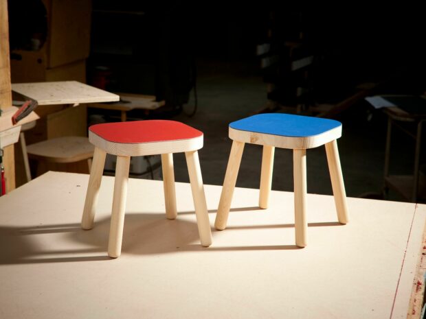 Furniture Linoleum 4164 4181 stools